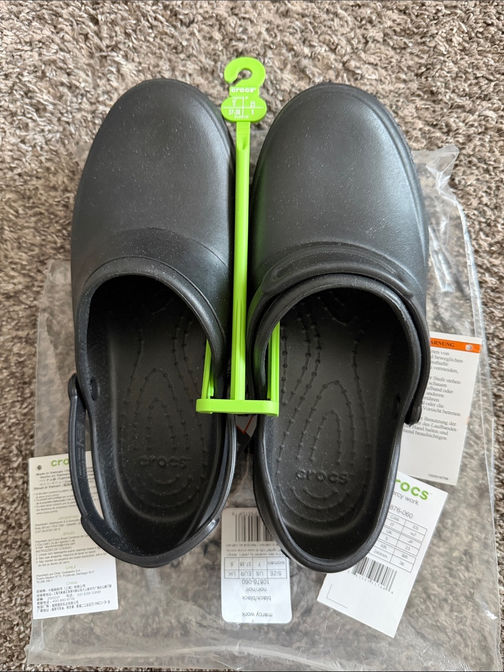 Slip resistant crocs
